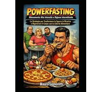 POWERFASTING - Allenamento Alta Intensità e Digiuno Intermittente: La Strategia per Trasformare lo Sgarro in Ricarica e Rigenerare il Corpo con la Libertà Alimentare (Il Segreto dei Centenari)