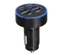 Powerful 100W Multi Port Car Charger Ideal for Road Trips and Device Management
