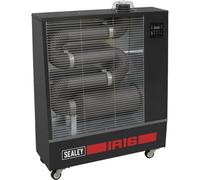 Powerful 16 Kw Industrial Infrared Diesel Heater With 50L Tank & Safety Features