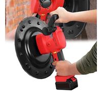 Powerful 1680W Electric Drywall Sander with Vacuum - 6 Adjustable Speeds for Smooth Walls & Polished Finishes - Complete with Battery & Electric Plaster Trowel Kit