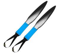 Powerful 2 Pcs Dog Break Stick, Heavy Duty No-Bite Pry Tool for Pitbull & Medium Large Breeds, Non-Slip Handle Dog Fight Training Stopper, Safe Release Toy for Aggressive Canines, 35cm (Black)