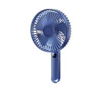 Powerful Airflows Handheld Fan With Extended Running Time USB Rechargeable Desktop Cooling For Indoor And Outdoor Use Multifunctional ABS Desk Fan