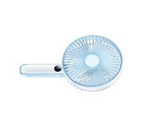 Powerful Airflows Handheld Fan With Extended Running Time USB Rechargeable Desktop Cooling For Indoor And Outdoor Use Multifunctional ABS Desk Fan