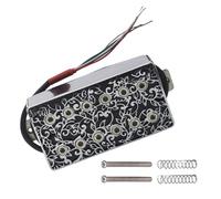 Powerful Alnico 5 Guitar Pickup Set Electric Guitar Replacement for Accuracy Musical Expression Coil Splitting