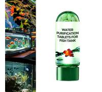 Powerful Aquarium Water Purification Tablet,2025 New Portable Aqua Water Purification Tablets,Water Purifying Tablets for Fish Tan,Crystal Clear Water Fish Tank Treatment (1Pcs)