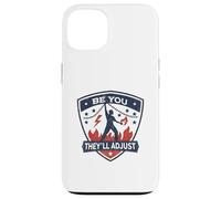 Powerful Be You Design with Stars Chains and Flames Graphic Case for iPhone 13