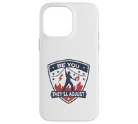 Powerful Be You Design with Stars Chains and Flames Graphic Case for iPhone 14 Pro Max