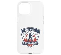 Powerful Be You Design with Stars Chains and Flames Graphic Case for iPhone 15