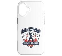 Powerful Be You Design with Stars Chains and Flames Graphic Case for iPhone 16