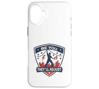 Powerful Be You Design with Stars Chains and Flames Graphic Case for iPhone 16 Plus