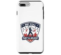 Powerful Be You Design with Stars Chains and Flames Graphic Case for iPhone 7 Plus/8 Plus