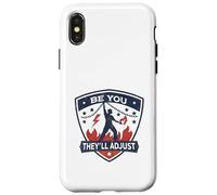 Powerful Be You Design with Stars Chains and Flames Graphic Case for iPhone X/XS