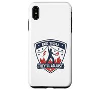 Powerful Be You Design with Stars Chains and Flames Graphic Case for iPhone XS Max