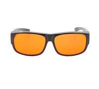 Powerful Blue Light Blocking Glasses Radiation Protection Goggles Prevent Gaming Fatigue with Comfortable PC Nose Clamp/Holder for All Environments (Quadrate 2.3in)