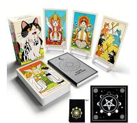Powerful Cat Tarot Cards 78 Tarot Decks with Guide Book