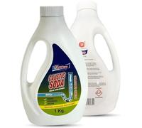 Powerful Caustic Soda Drain Cleaner(1kg) | Effective Clog Remover, Industrial Strength Formula, Fast Action
