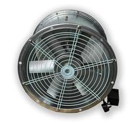 Powerful Commercial Axial Metal Canopy Extractor Exhaust Duct Fan 12" 16" 18" & 20" inches Kitchens, Warehouses, Greenhouses, Hotels and All Commercial Places (20" Inches 500mm)