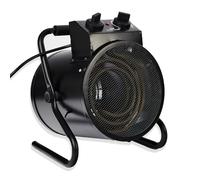 Powerful Commercial Industrial 3KW Electrical Fan Heater Workshop Garages Office (Black)