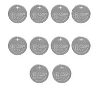 Powerful CR2025 Button Cell Batteries Suitable For Car Remote Control Devices Calculator Computer Motherboard Pack Of 10 Long Running Time Batteries Low Discharge Rate Good Shelf Life Button Cell