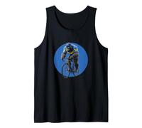 Powerful Cycling Gorilla ON Road Bike Winning THE Race Tank Top