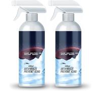 Powerful De-icing Spray for Car Windshields, 300ml Fast Ice & Snow Melting Spray, De-Icer for Car Windshield Defroster, Auto Windshield Deicing Spray, Winter Cars Essentials (2 Pcs)