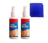 Powerful Decontamination Wood Floor Cleaner Liquid, Floor Restorer Agent, Wood Floor Polishing Solution, Multi-Purpose Cleaner, for Home Apartment Dormitory Living Room (2)