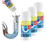 Powerful Drain Cleaners and Unblockers, 2025 New Drain Unblocker, Foam Cleaner, Removes Dirt and Odor, Restores Drainage, Suitable for Kitchen, Bathroom, Toilet (L)