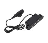 Powerful Dual Coil Soundhole Pickup Humbucker for Acoustic Guitar Works Well with Various Platforms for 39 to 42 Inch Guitars