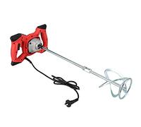 Powerful Electric Paint Mortar Mixer Drill 2100W (110V/220V) - 6 Speed Cement Stirrer for Plaster, Paint & Adhesives - M14 60cm Pole - Versatile Mixing Tool, Blue