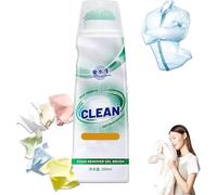 Powerful Enzymatic Stain Remover Gel with Brush, Active Enzyme Laundry Stain Remover, Triple-Strength Clothes Oil Stain Remover, Fast Laundry Oil Stain Remover for Clothes (1)