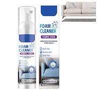 Powerful Fabric Sofa Foam Cleaner,Couch Cleaner & Stain Remover Spray,Dry Stain Remover for Sofa,Strength Multi-Surface Upholstery Cleaner for Fabric Sofas Carpet Furniture & Car Interiors,100ML
