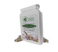 Powerful & Gentle Colon & Bowel Cleanse + Probiotic Support - Psyllium, Inulin, Probiotics - 3 Billion Friendly Bacteria - 60 Vegan Capsules Made in UK