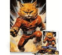 Powerful Ginger 1000 Piece Jigsaw Puzzles for Adults Jigsaw Mental Toy Soothing Fun Premium Cut Birthday Gift (38x52cm)