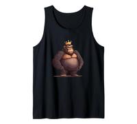 Powerful Gorilla King for a Dominant Look Tank Top