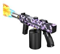 Powerful Grill Torch Gun, Adjustable Flamethrower | Blowtorch for BBQ, Camping, Charcoal Lighter & Fire Starter- Tank Not Included (Graffiti)