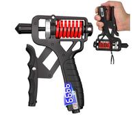 Powerful Grip Trainer - 11-364 Lbs Hand Workout Device, Adjustable Steel Spring, Ergonomic Comfort Handle Balance, Trainer Functional Accessory, Fitness Tools for Gym Home Outdoor