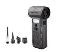 Powerful Handheld Air Polisher 45m/s Rate Modifiable Ventilation Constructed in LED Light for Computer Factors Car Occurrences Keyset Maintenance Handheld Augmenter Blower Nonbrush Motor Air Polisher