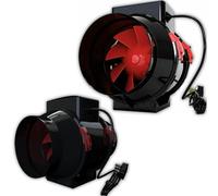 Powerful Inline Extractor Duct Fan Ventilation Hydroponics Grow Room Mixed Flow (8" Inches 200MM)