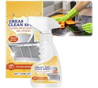 Powerful Kitchen Foam Cleaner,Heavy Duty Kitchen Cleaner Spray and Degreaser,All Purpose Foam Cleaner,Multi Surface Stubborn Grease Remover,Foaming Stain Remover for Microwave,Oven,Drain Cleaning