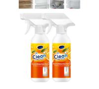 Powerful Kitchen Foam Cleaner,Heavy-Duty Kitchen Degreaser Foam Cleaner,Multi-Purpose Household and Kitchen Cleaning Spray (2PCS)