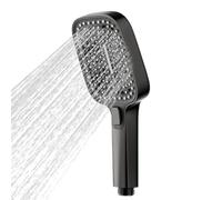 Powerful Large Handheld Shower Head - High Pressure Shower Heads, Bathroom Accessories with Multi Spray Modes for Hotel, Apartment, Home, Bathtub, Dorm, Kids, Adults, Pets, Cleaning, 16.5cm Abs