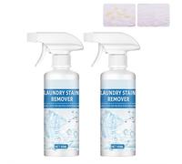 Powerful Laundry Stain Remover Spray, No-Wash Deep Penetration Stain Eliminator, Gentle Color-Safe Formula for All Fabrics & Daily Stains, Portable for Travel & Home Use