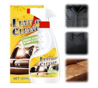Powerful Leather Cleaner, 2025 New Leather Conditioner Multi-Purpose Car Interior Leather Polish Restorer Removes Stubborn Stains from Sofas, Car Seats (1-bottle)