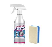 Powerful Limescale Remover Spray - No Rinse Bathroom Cleaner Foam for Shower, Toilet & Sink | Fast Acting, Multi-Surface Bath Cleaner Spray, Gentle Formula (1PC)