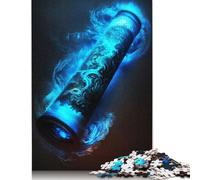 Powerful Magic Scroll 1000 Piece Jigsaw Puzzle Family Fun Jigsaws for Adults And Challenging Game,stress Relief Games And Unique Gifts 1000pcs (75x50cm)
