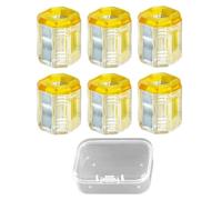 Powerful Magnetic Screw Ring - 6 Pieces Non-slip Hand Tool Accessory | Magnetic Screw Holder for Drill | Professional and Hobby Use for Home Improvement