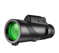 Powerful Monocular Telescopes 80x100 Hd Zoom Portable Binoculars Long Range Telescope Hunting Camping with Outdoor Camping Travel (BLACK)