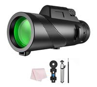 Powerful Monocular Telescopes 80x100 Hd Zoom Portable Binoculars Long Range Telescope Hunting Camping with Outdoor Camping Travel