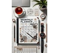Powerful Monthly Planner for a Balanced, Purposeful, and Goal-Oriented Life