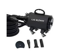 Powerful Motorcycle & Car Dryer with 11 Foot Flexible Hose & Wheels - for Drying and valeting Vehicles